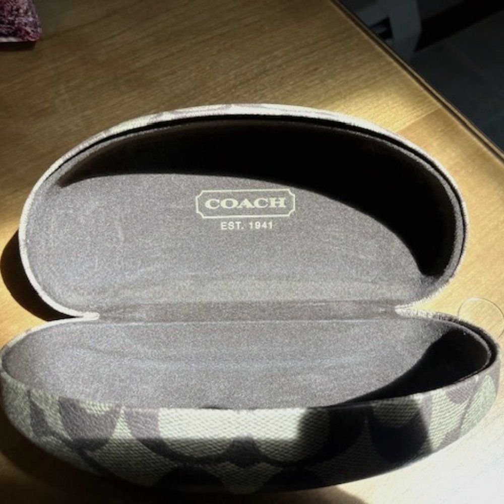 Coach sunglasses case